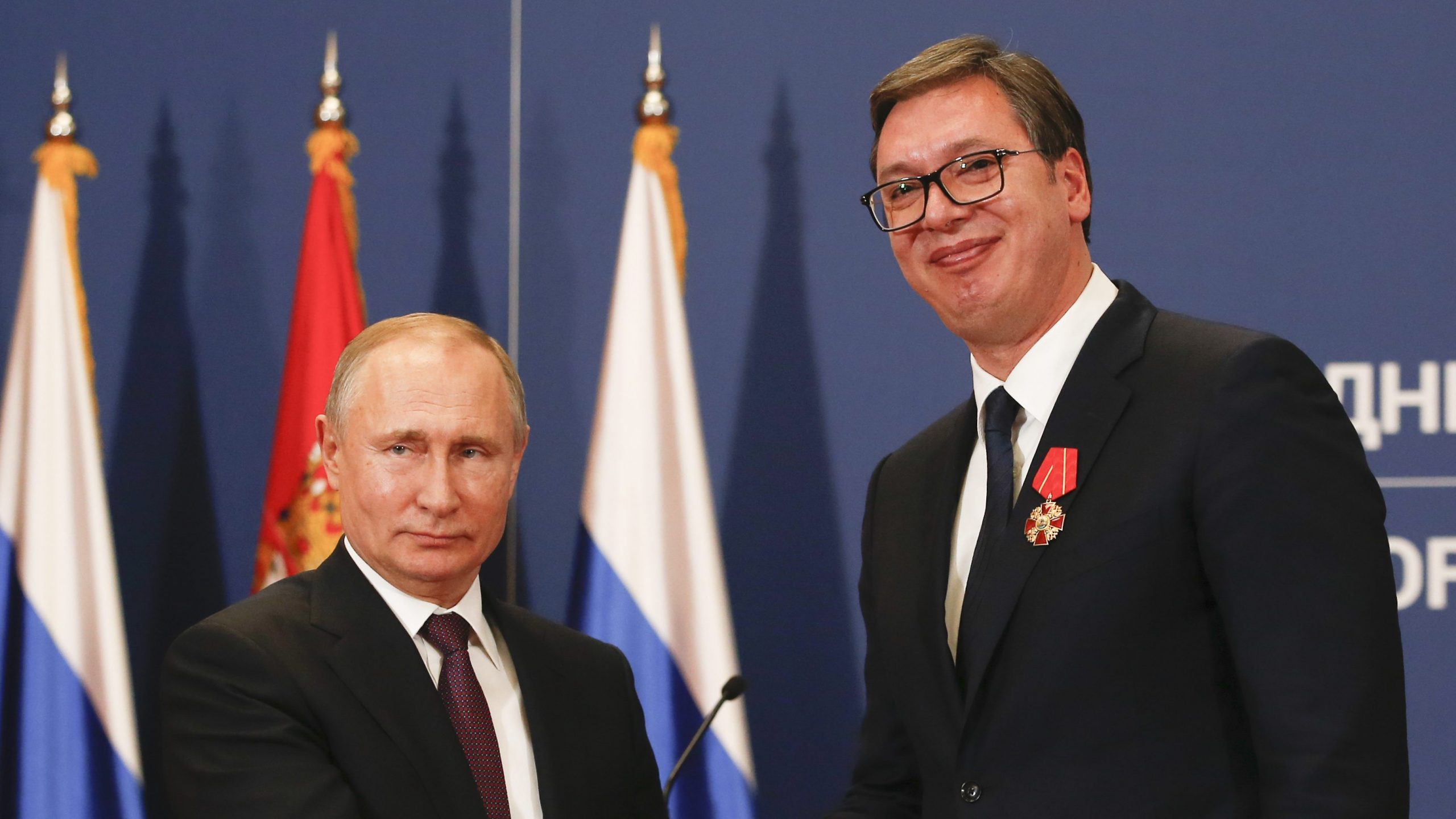 Putinova čestitka Vučiću 1