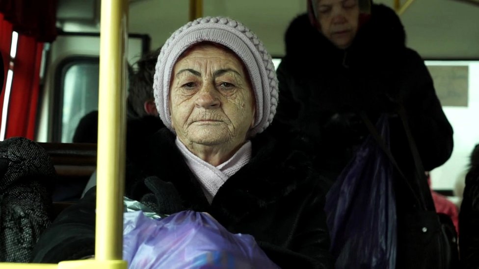 žene u autobusu u Irkutsku
