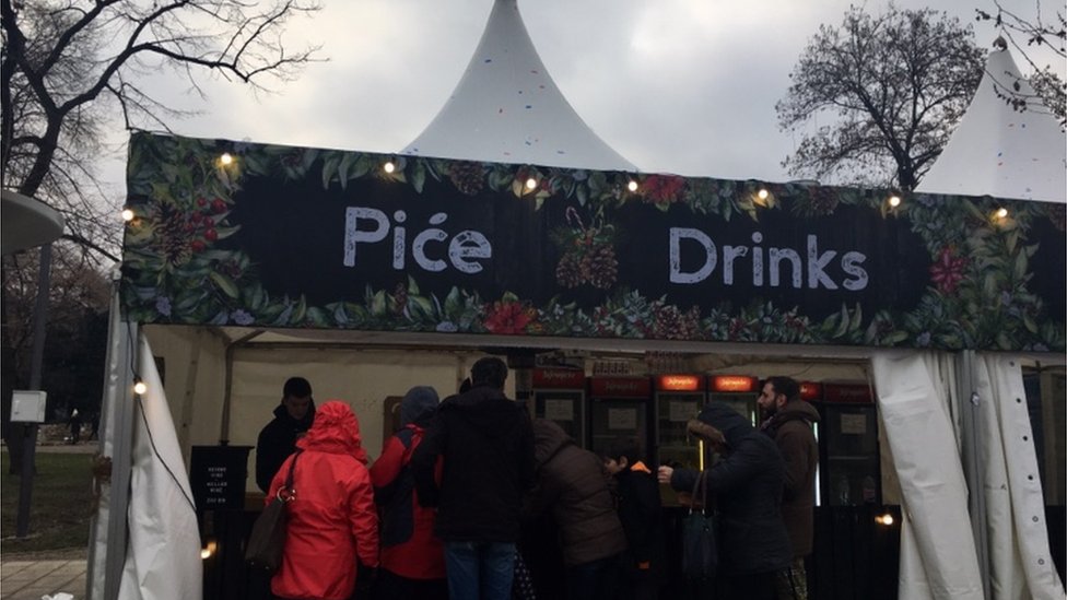 Koncert klasične muzike na platou ispred Narodne Skupštine, Beograd, 1.1.2019.