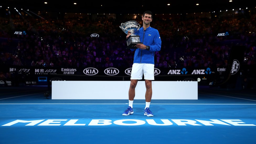 Australijan Open: Đokovićeva sedma titula i rekord u Melburnu 3 Đoković, Melburn, 27. januar 2019.