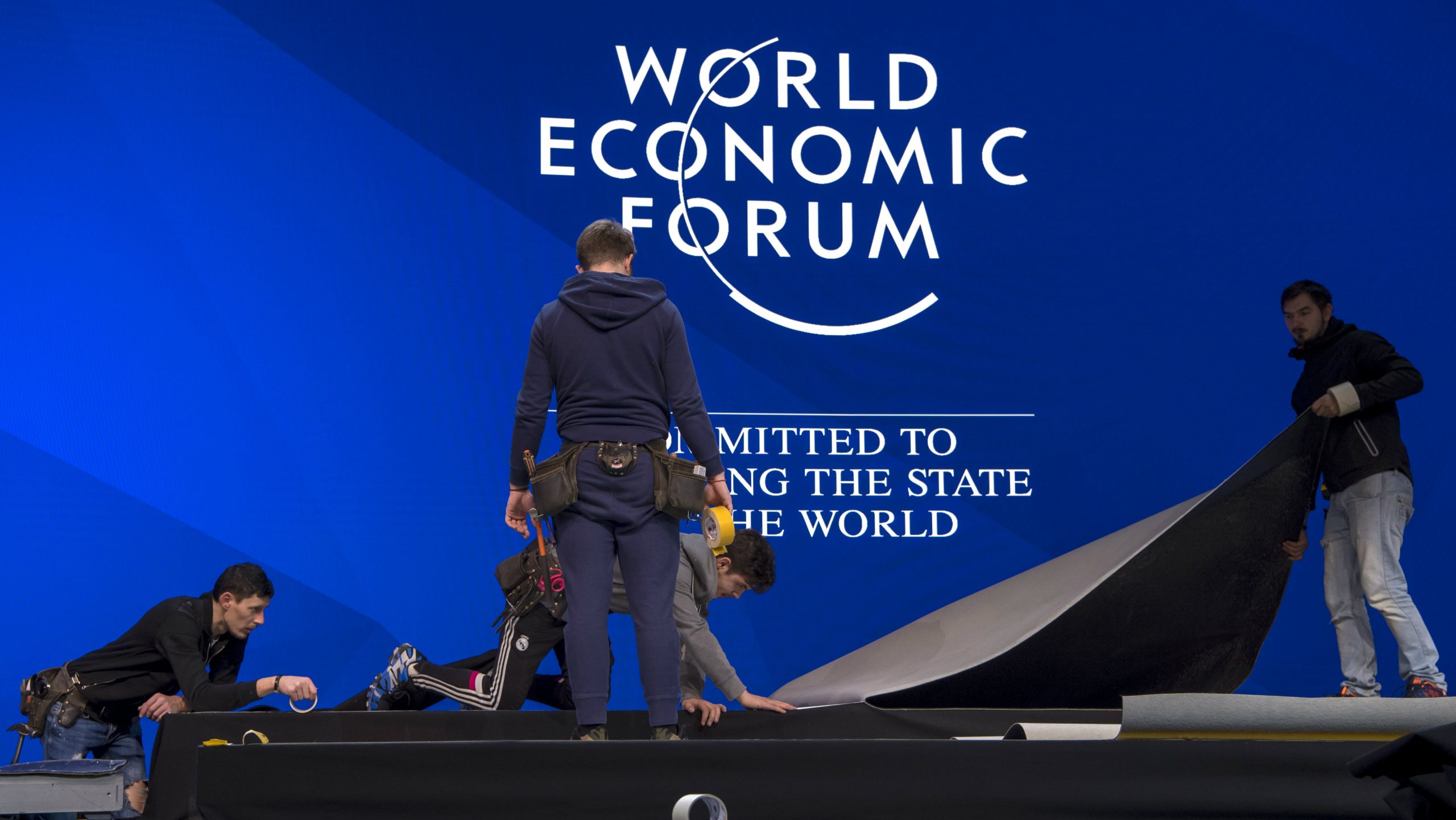 Vučićeva tiha poseta Davosu 1