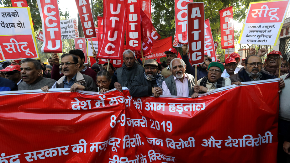 Više od 200 miliona indijskih radnika u štrajku 1