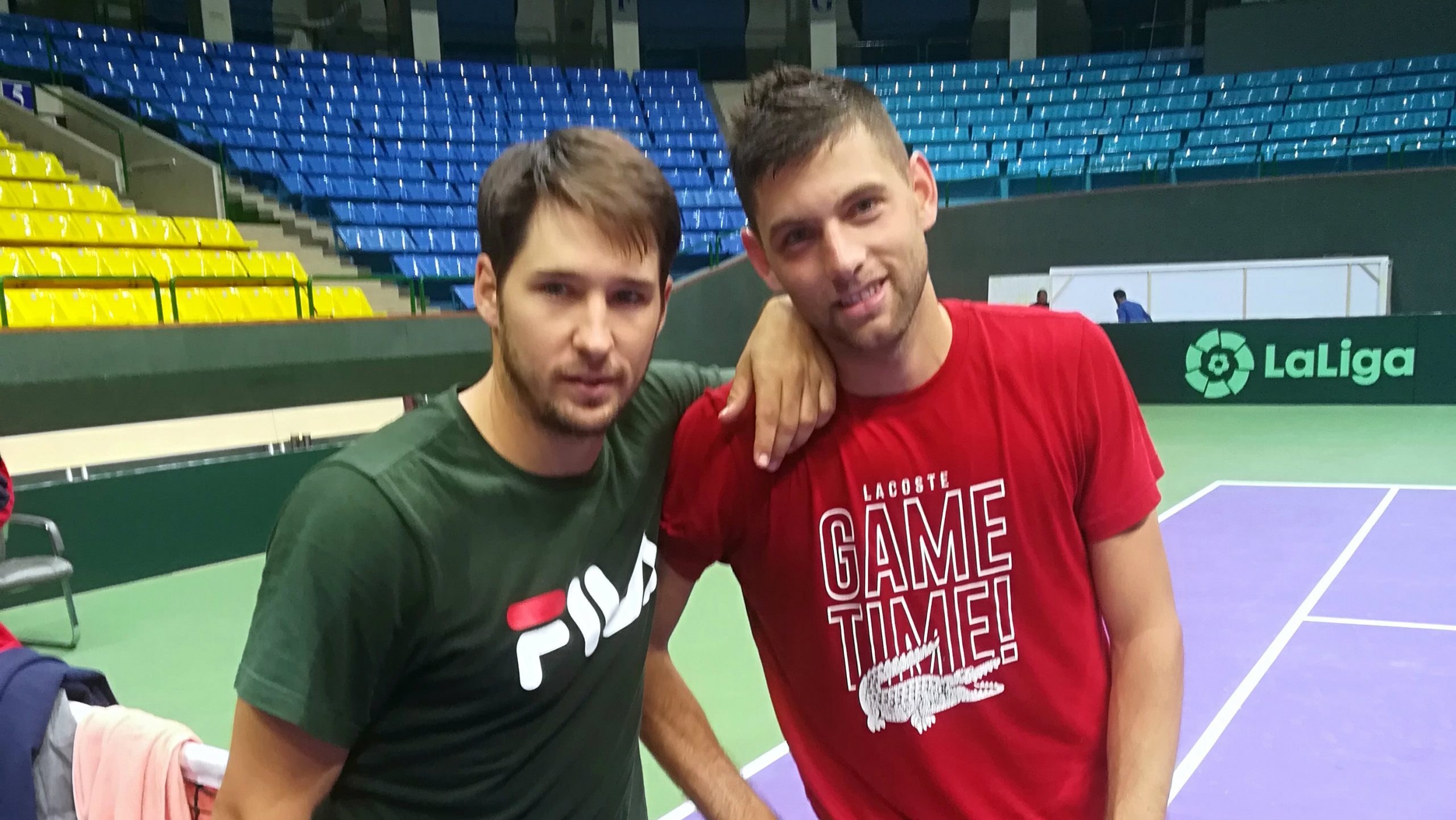 Lajović i Krajinović motivisani pred Dejvis kup meč sa Uzbekistanom 1 Lajović i Krajinović motivisani pred Dejvis kup meč sa Uzbekistanom 1