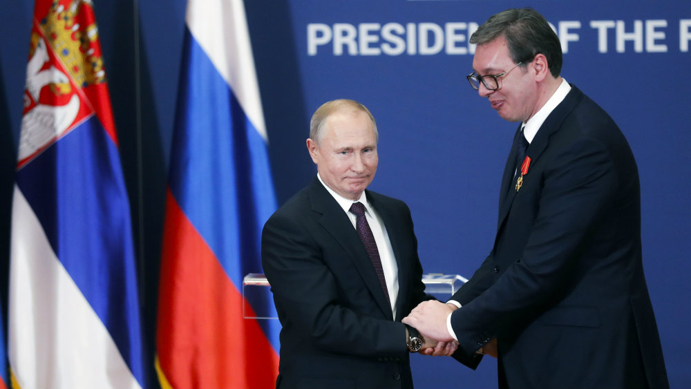 Putin čestitao Vučiću Novu godinu i Božić 1