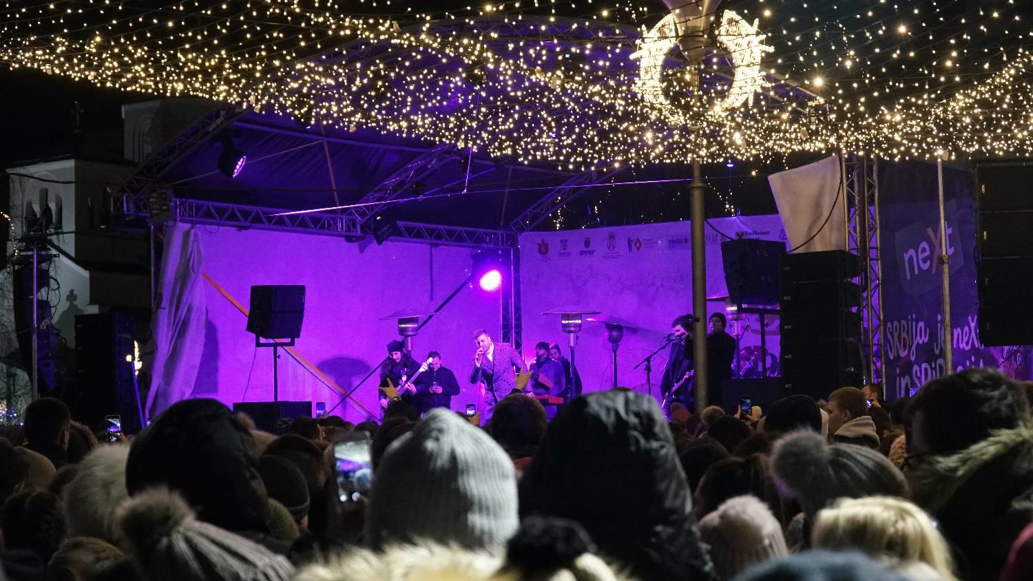 Nova godina po julijanskom kalendaru dočekana ispred Hrama Svetog Save 1