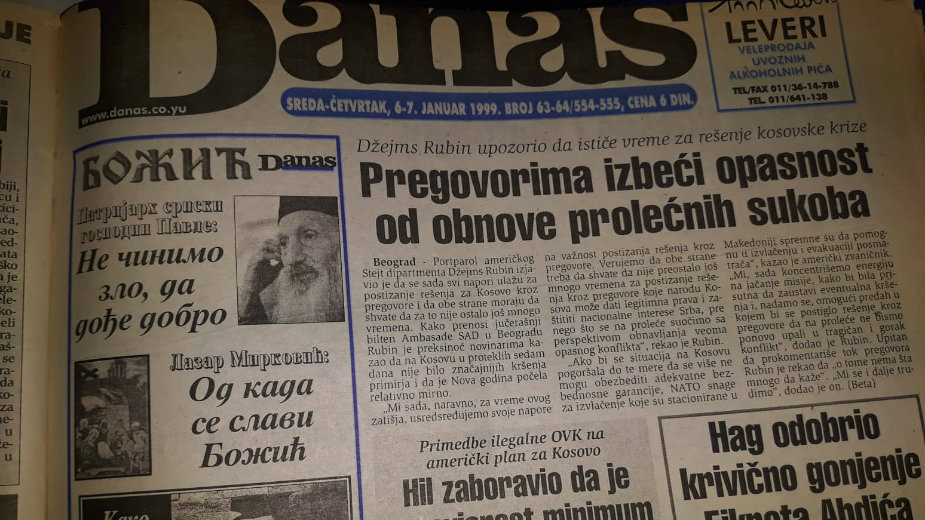 Kosovo kao "lajt" motiv božićnih poslanica patrijarha pre 20 godina i danas 1