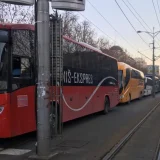 Zaustavljen saobraćaj zbog priprema za miting SNS 10