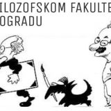Izložba karikatura Koraksa i Petričića na Filozofskom fakultetu 31. januara 2