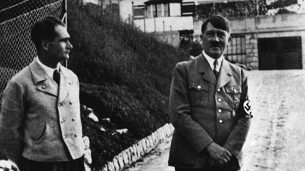 Hes i Hitler u Bavaskoj