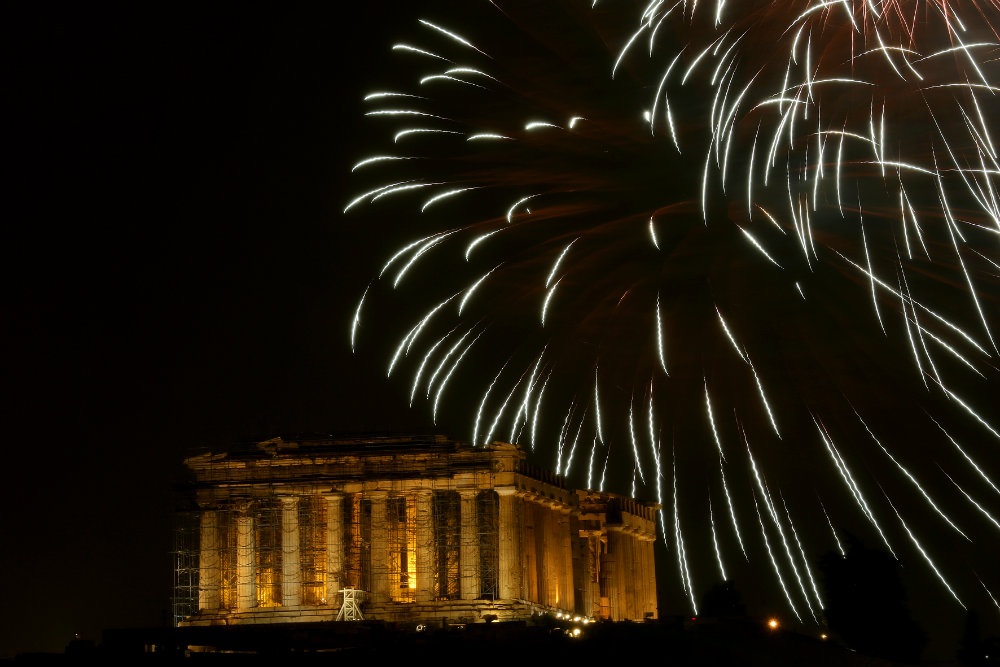 Vatrometi obeležili početak Nove godine u svetu (FOTO) 7