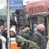 Lančani sudar na Ibarskoj, zbog snega kolaps u saobraćaju u Beogradu 9