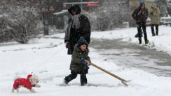 Lančani sudar na Ibarskoj, zbog snega kolaps u saobraćaju u Beogradu 6