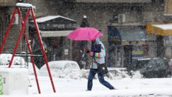 Lančani sudar na Ibarskoj, zbog snega kolaps u saobraćaju u Beogradu 7