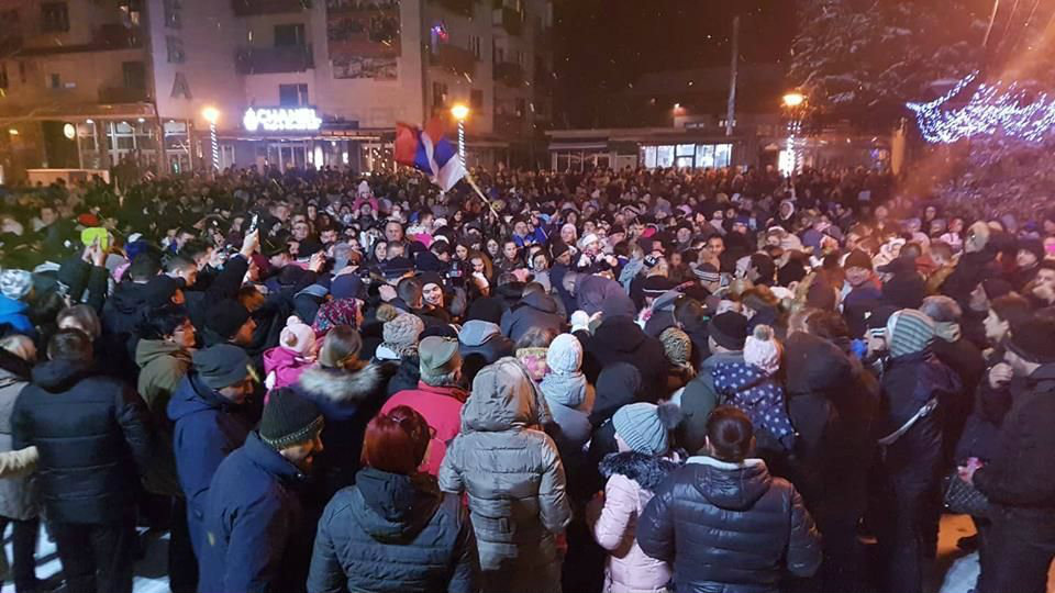 U centru Bujanovca prvi put lomljena česnica 1