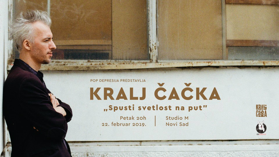 Kralj Čačka dolazi 22. februara u novosadski Studio M 1