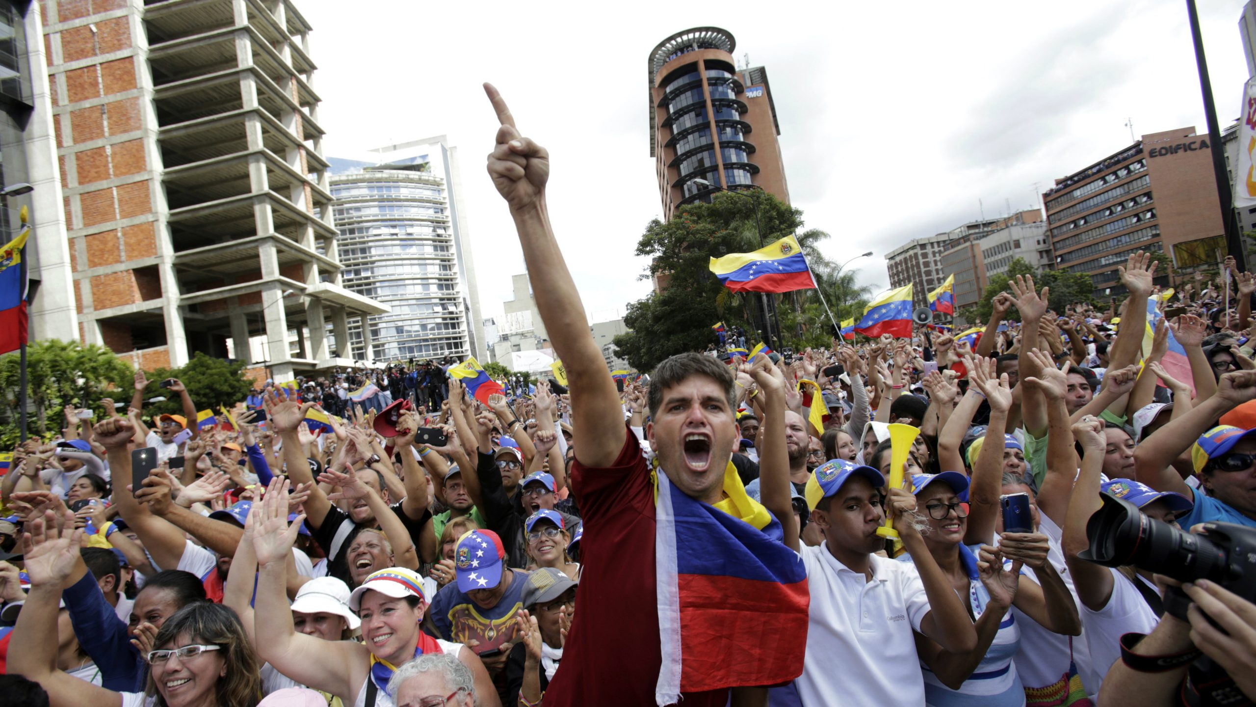 U glavnom gradu Vencuele incidenti između policije i demonstranata opozicije 1