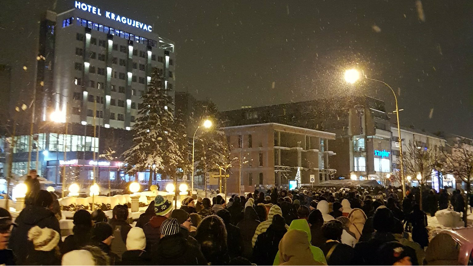 Protest Budi jedan od pet miliona u Kragujevcu 1