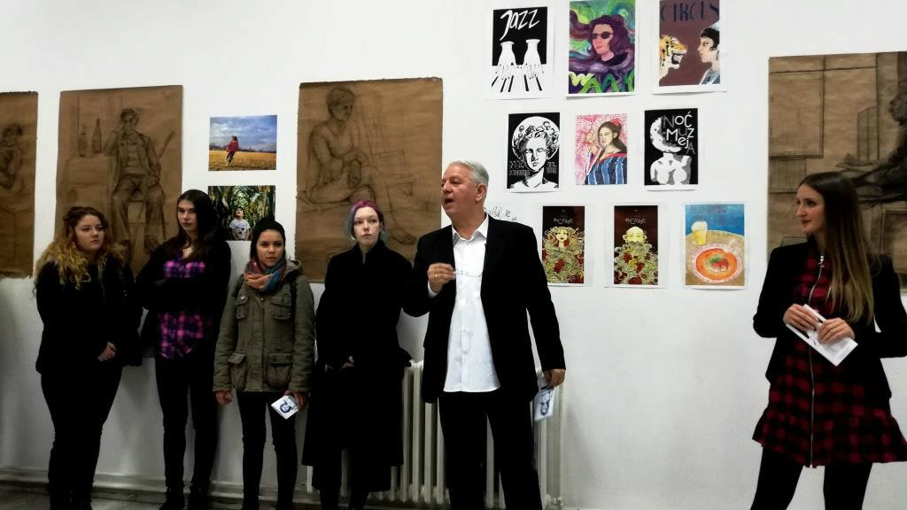 Izložba „ Inicijative “ je ogledalo kreativnosti jedne generacije učenika 1
