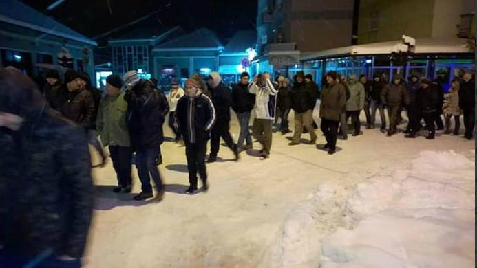 U Kuršumliji održan treći protest protiv vlasti SNS 1