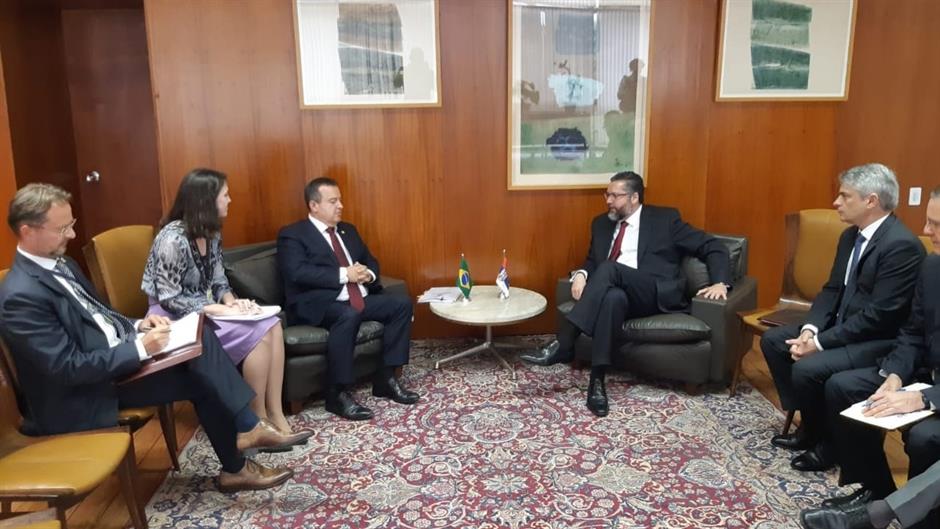 Ministri spoljnih poslova Srbije i Brazila o unapređenju saradnje 1