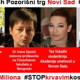 Novi protest "1 od 5 miliona" večeras u Novom Sadu 15