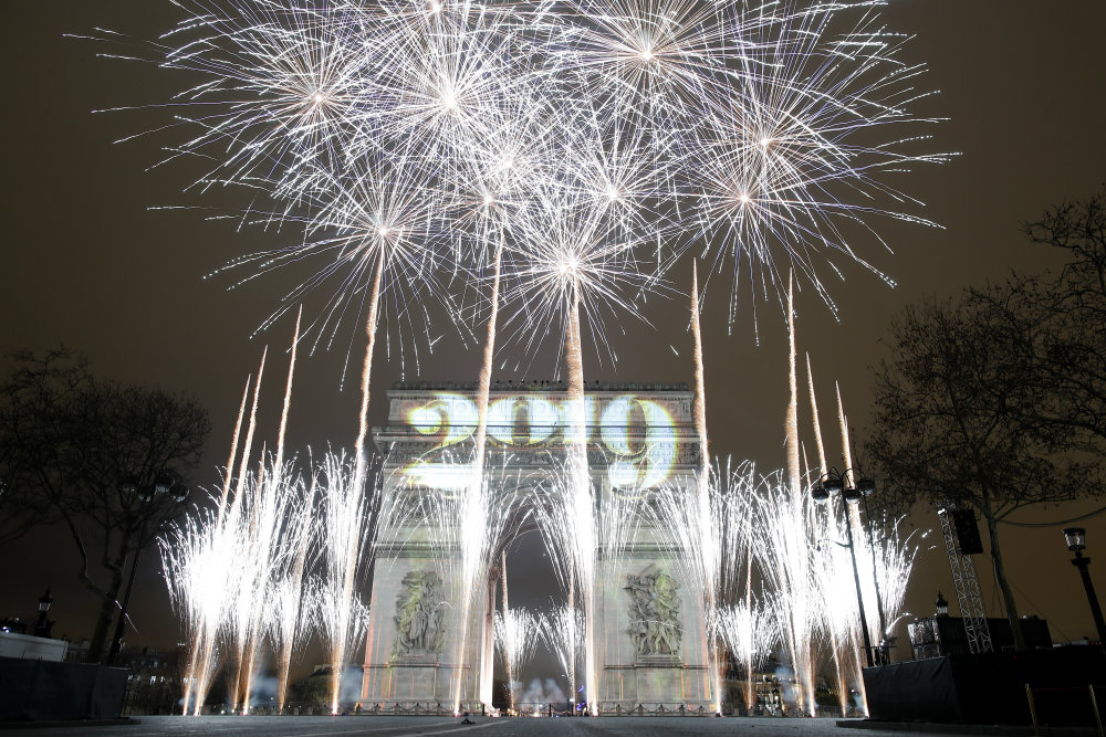 Vatrometi obeležili početak Nove godine u svetu (FOTO) 3