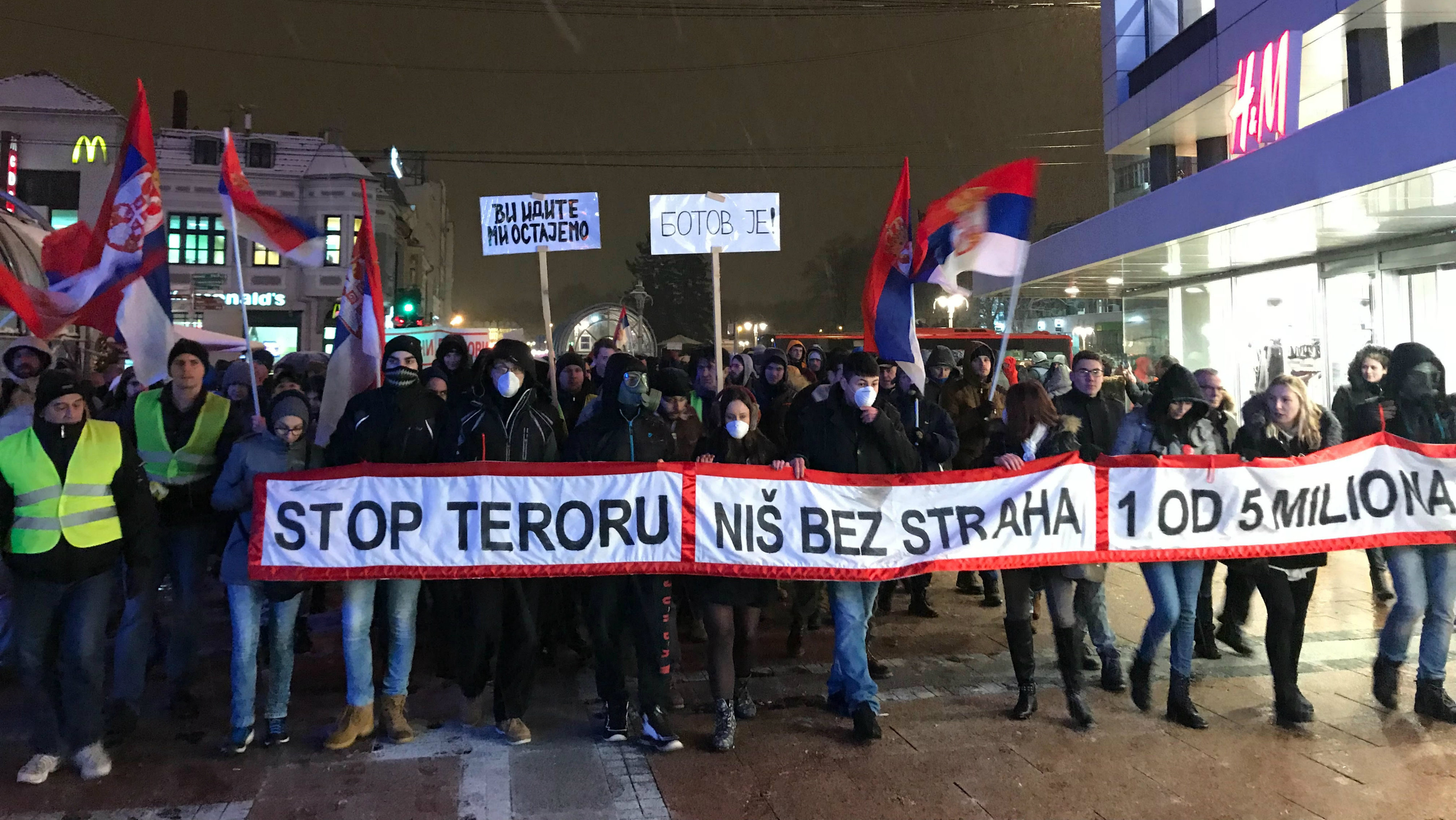 Protesti "Jedan od pet miliona" u više gradova u Srbiji (VIDEO) 4