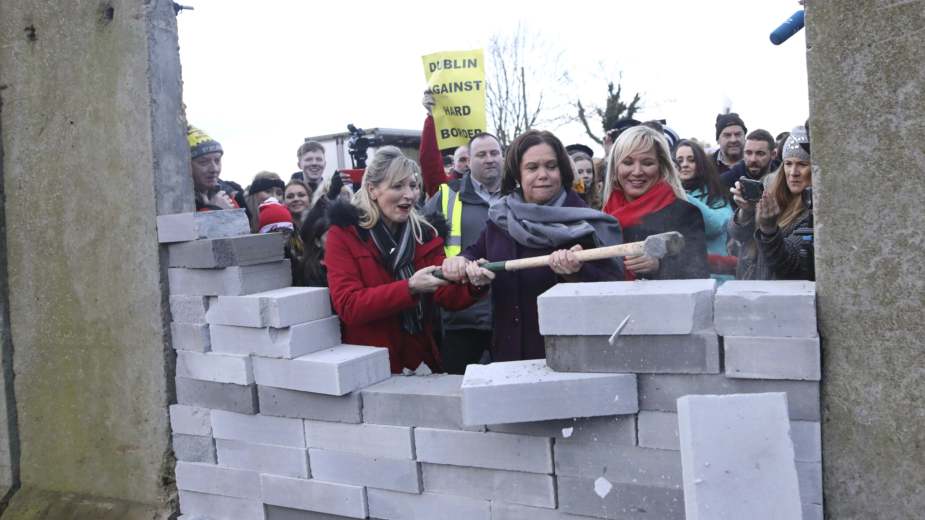 Demonstracije protiv Bregzita na irskoj granici 1