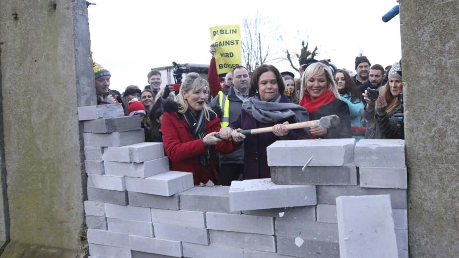 Demonstracije protiv Bregzita na irskoj granici 1