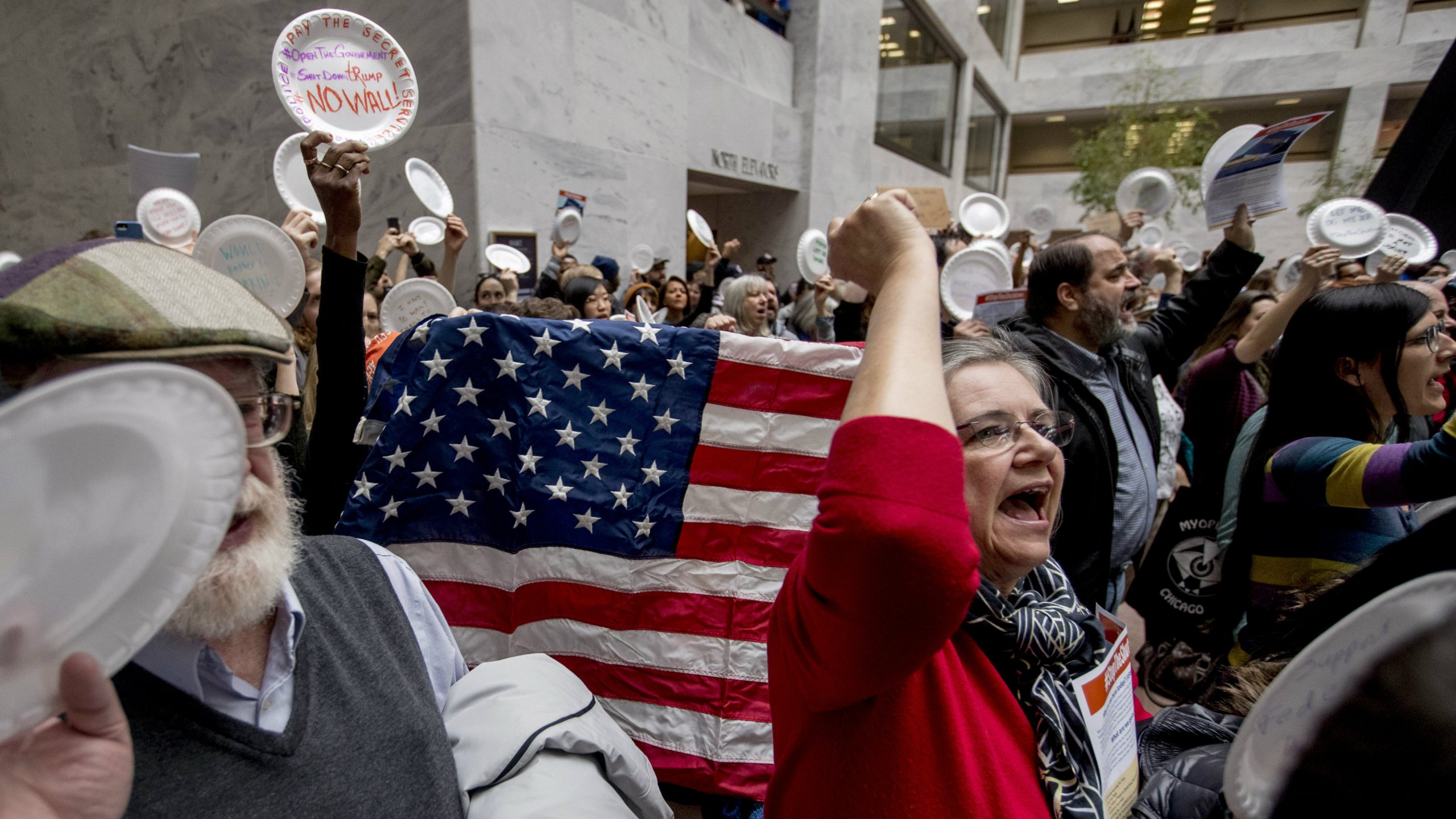 U Vašingtonu protest službenika koji nisu dobili platu zbog blokade 1