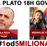 Nikola Kojo govornik na osmom protestu "1 od 5 miliona" 11