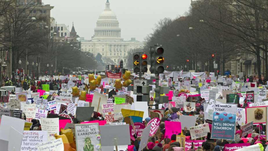 "Ženski marš"u Vašingtonu 1