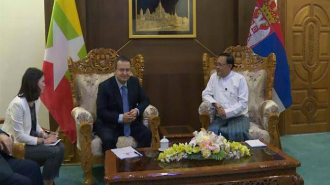 Dačić u Mjanmaru o jačanju političkih odnosa dve države 1