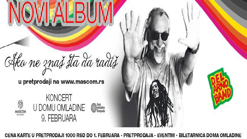 Del Arno band objavio novi album "Ako ne znaš šta da radiš" 1