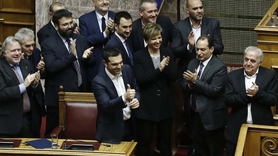 Grčki parlament izglasao poverenje vladi Aleksisa Ciprasa 1