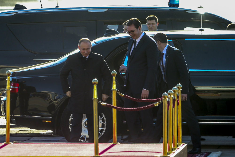 Svetski mediji: Putin učvršćuje veze u Beogradu 1