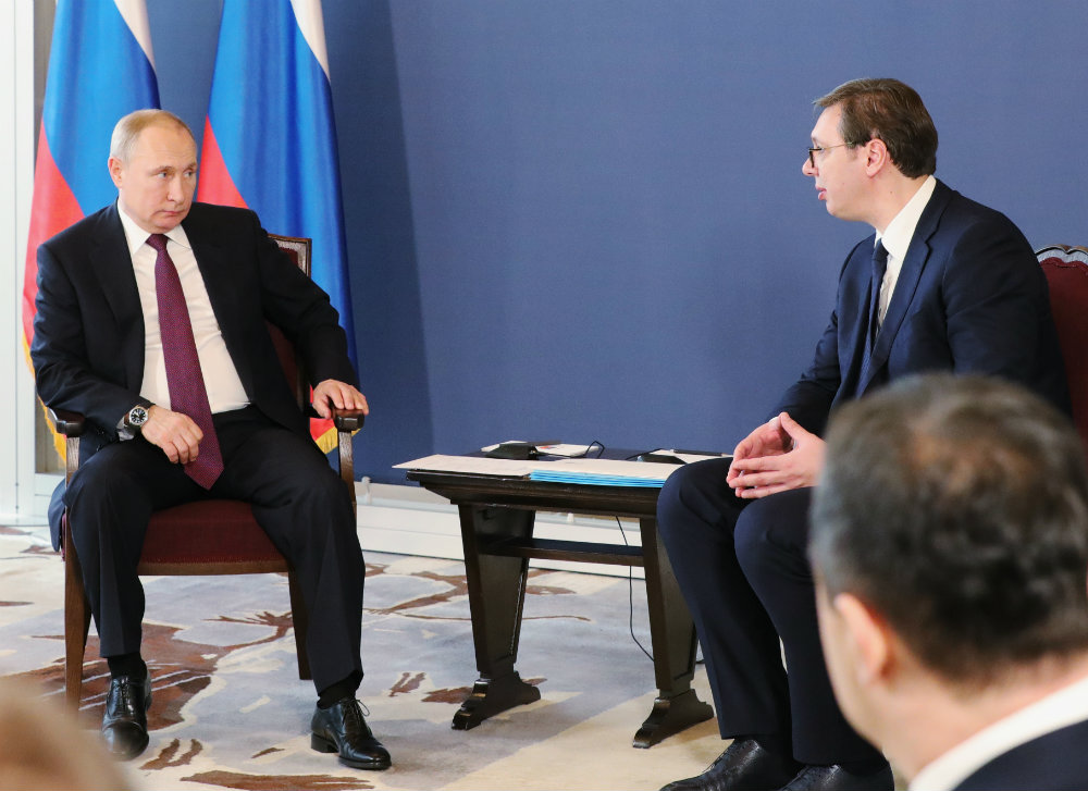 Moskovska štampa detaljno o Putinovoj poseti Beogradu 1