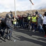 Taksisti u žutim prslucima blokirali Madrid 2