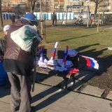 Doček Putina: Građani se okupljaju ispred Hrama 10