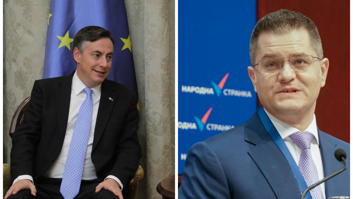 Jeremić razgovara sa Mekalisterom u Briselu 1