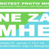 Protest protiv gradnje mini hidroelektrana 31. maja u Beogradu 15