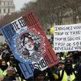 Hiljade ljudi na novom protestu Žutih prsluka u Francuskoj 12