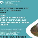 Ekološki protest u Beogradu protiv izgradnje derivacionih mini hidrocentrala 8