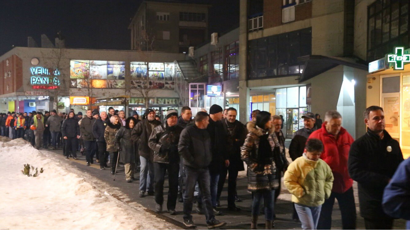 U Trsteniku održan prvi protest protiv diktature 1