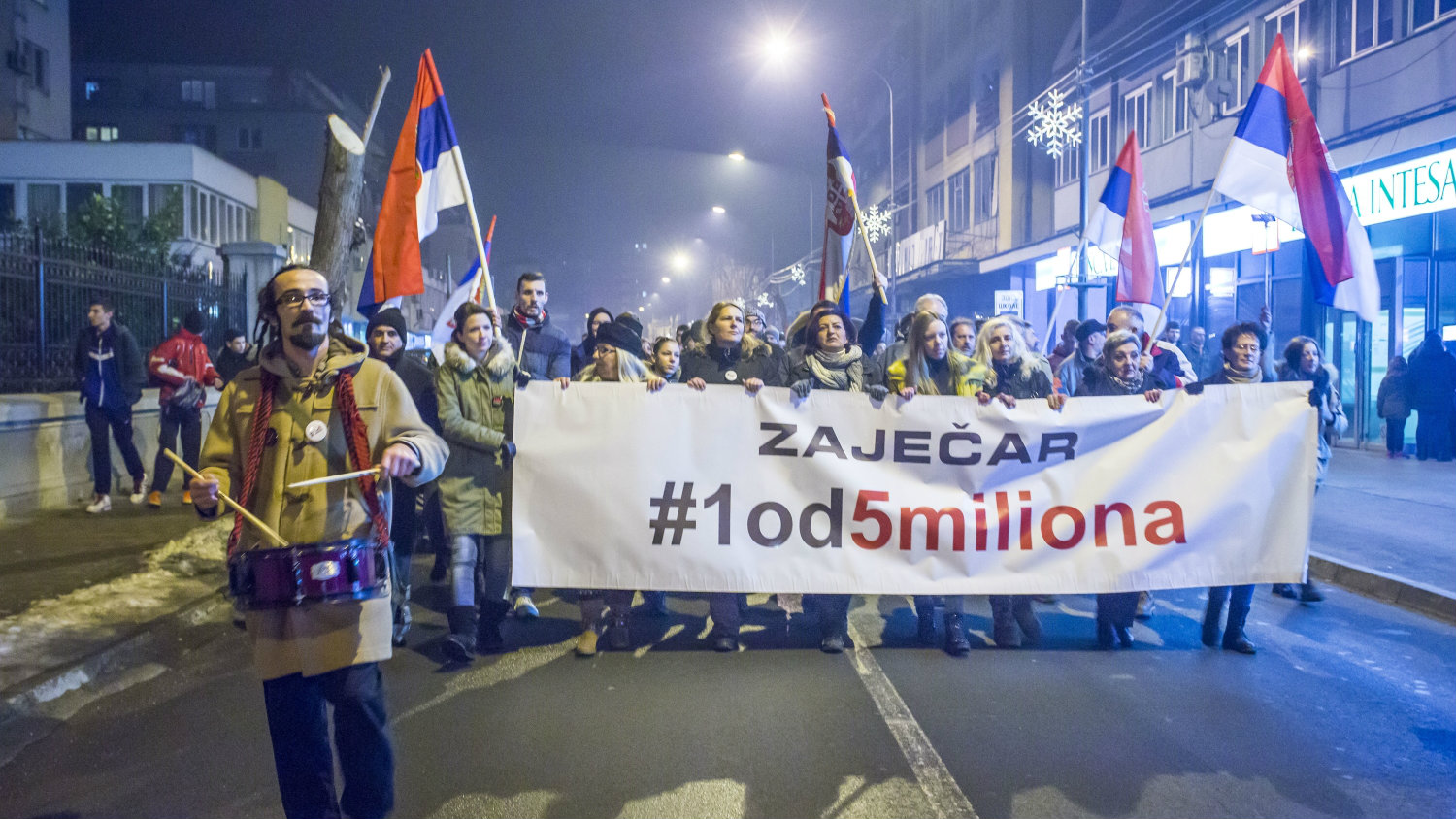 Drugi Građanski protest 1 od 5 miliona danas u Boru i Zaječaru 1