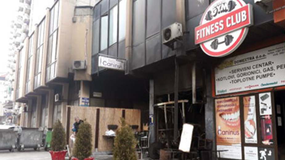 Izgoreo kafić u Užicu 1