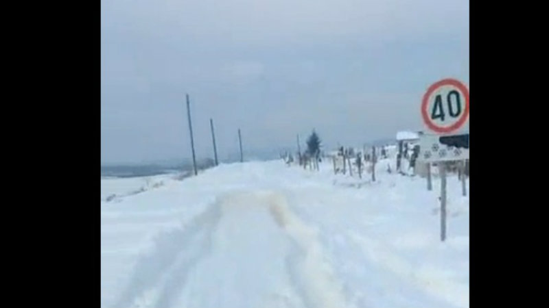 Smetovi parališu saobraćaj u Istočnoj Srbiji 1