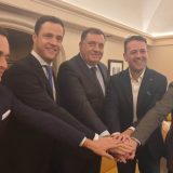 Dodik sa Štraheom i predstavnicima Lige 13