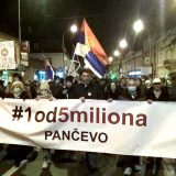 Novinar Živković na meti zbog govora na protestu 12