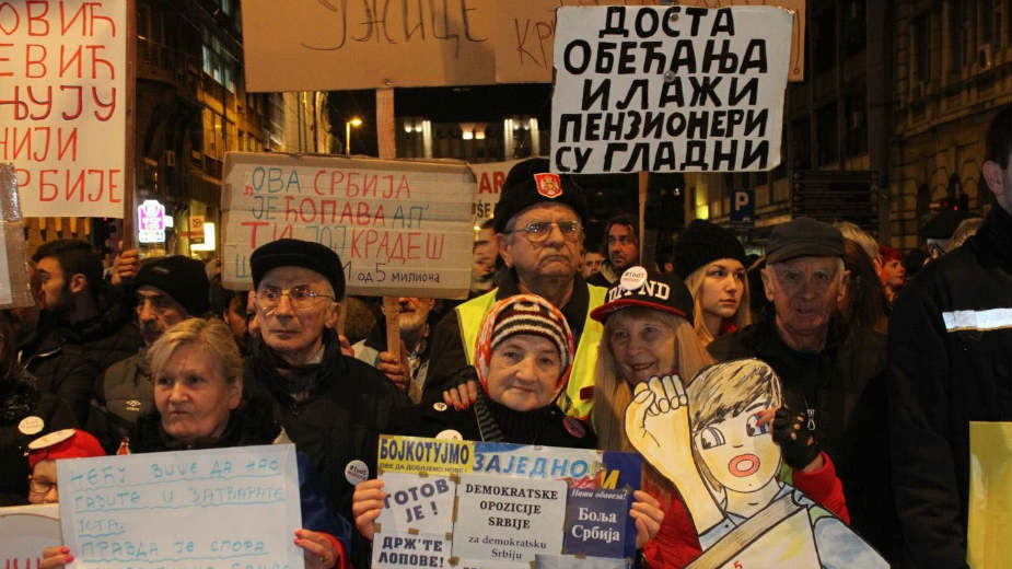 Političke promene bez socijalnih - tek promene garnitura na vlasti 1